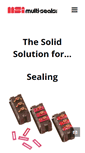 Mobile Screenshot of multi-seals.com